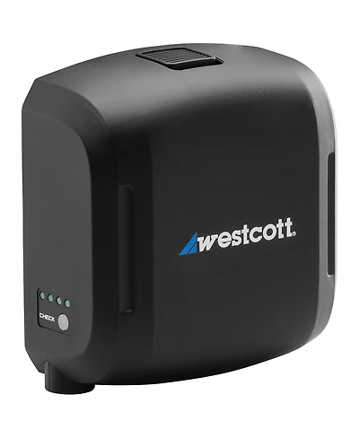 Westcott Fj Pro 74Wh 29.6V 2500mAh Ac/Dc Lithium-Ion Battery and Power Adapter for FJ800 and FJ400 Ii Strobes