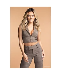 Westcott 8x13' X-Drop Pro Wrinkle-Resistant Backdrop, Brown Sugar