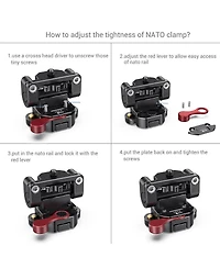 SmallRig Tilt Monitor Mount with Nato Clamp