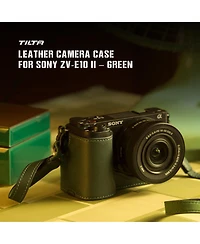 Tilta Leather Case for Sony Zv-E10 Ii Camera, Green