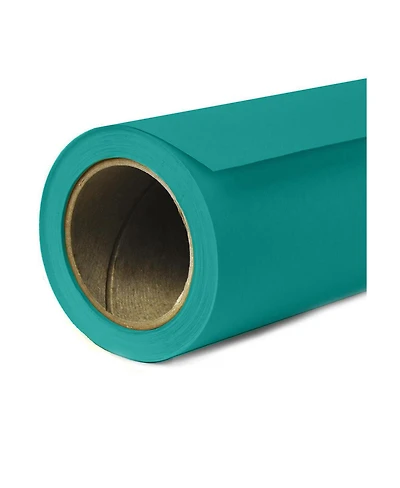 Savage Widetone Seamless Background Paper, 107" wide x 150' Teal, #68
