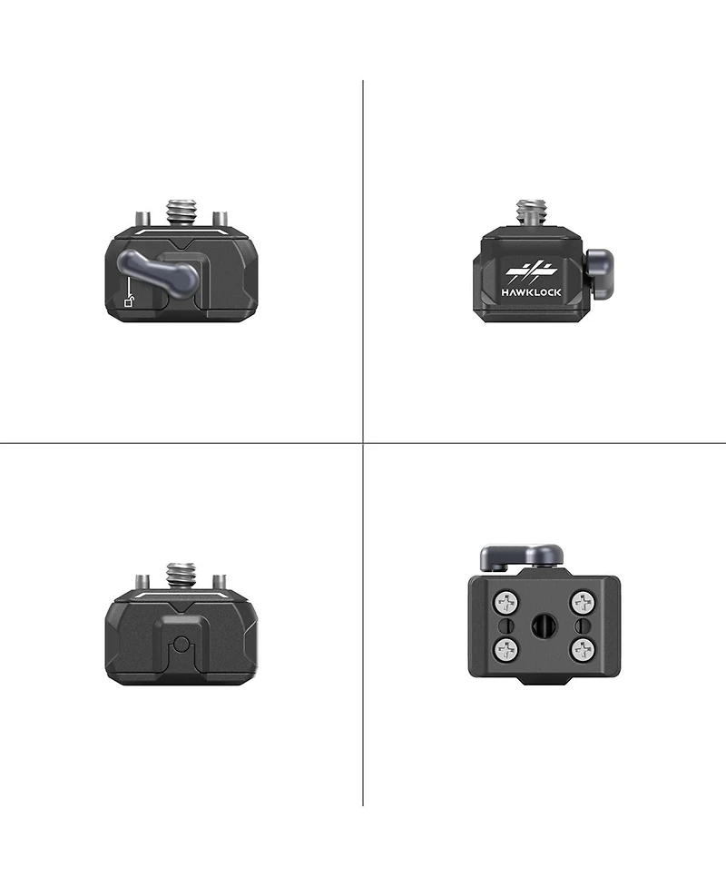 SmallRig Drop-In HawkLock Universal Mini Quick Release Plate and Clamp