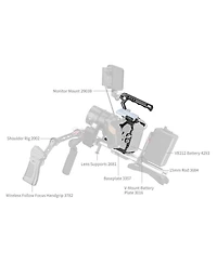 SmallRig SmallRig Basic Cage Kit for Blackmagic Design Cinema 6K