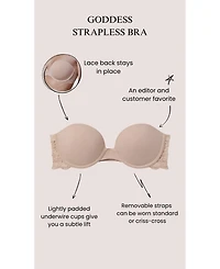 Skarlett Blue Women's Goddess Convertible Strapless Bra