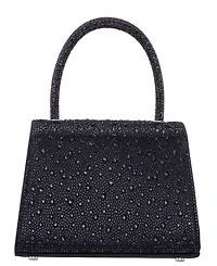 Nina Crystal Magnetic Snap Satchel Bag