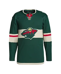 Adidas Men's Green Minnesota Wild Home Primegreen Authentic Jersey