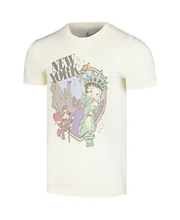 Mad Engine Men's and Women's Cream Betty Boop Graphic T-Shirt