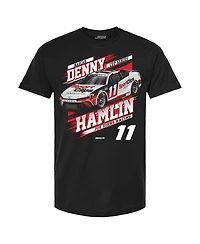 Joe Gibbs Racing Team Collection Men's Black Denny Hamlin Car T-Shirt