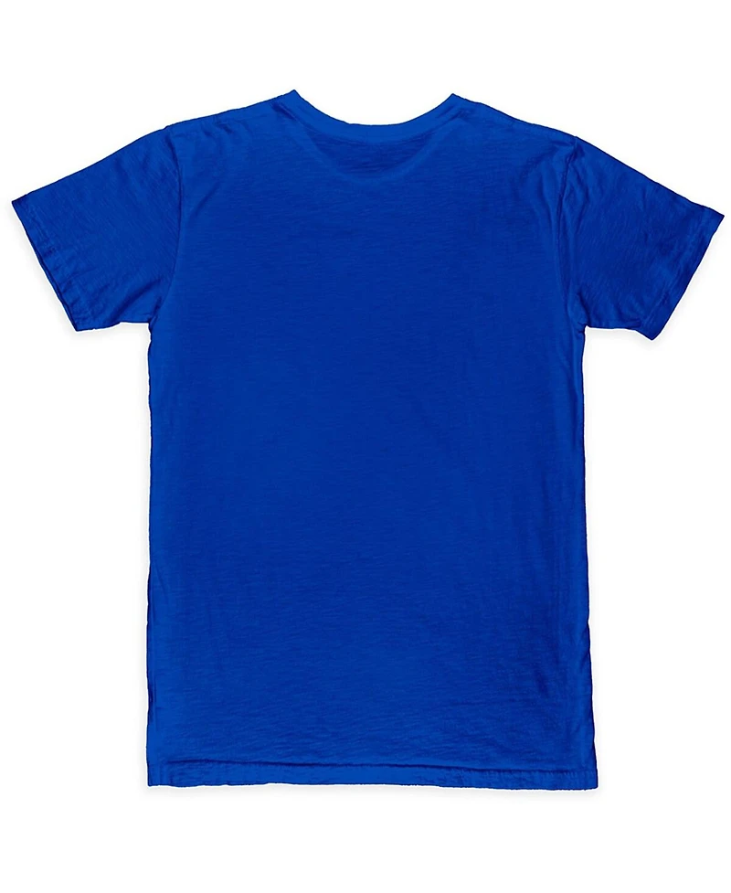 1863FC Men's Royal Barcelona Script Slub T-Shirt