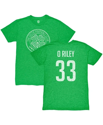 1863FC Men's Matt O'Riley Green Celtic Player Tri-Blend T-Shirt