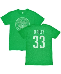 1863FC Men's Matt O'Riley Green Celtic Player Tri-Blend T-Shirt