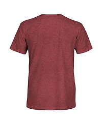1863FC Men's Heather Claret West Ham United Left Color Badge Tri-Blend T-Shirt