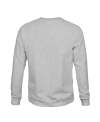 1863FC Men's Heather Gray Pittsburgh Riverhounds Sc Color Badge Pullover Sweatshirt