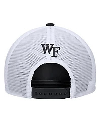 Nike Men's Black Wake Forest Demon Deacons 2025 On-Field Rise Trucker Performance Adjustable Hat