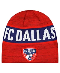 New Era Men's Red Fc Dallas 2025 Kickoff Beanie Hat