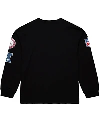 Mitchell & Ness Men's Black Arizona Cardinals Training Camp Logos Long Sleeve T-Shirt