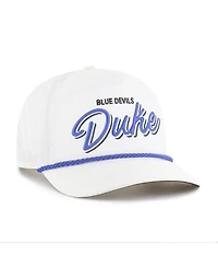 '47 Brand Men's White Duke Blue Devils Fairway Hitch Adjustable Hat