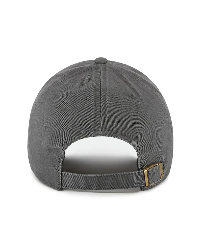'47 Brand Men's Charcoal Oklahoma Sooners Clean Up Adjustable Hat