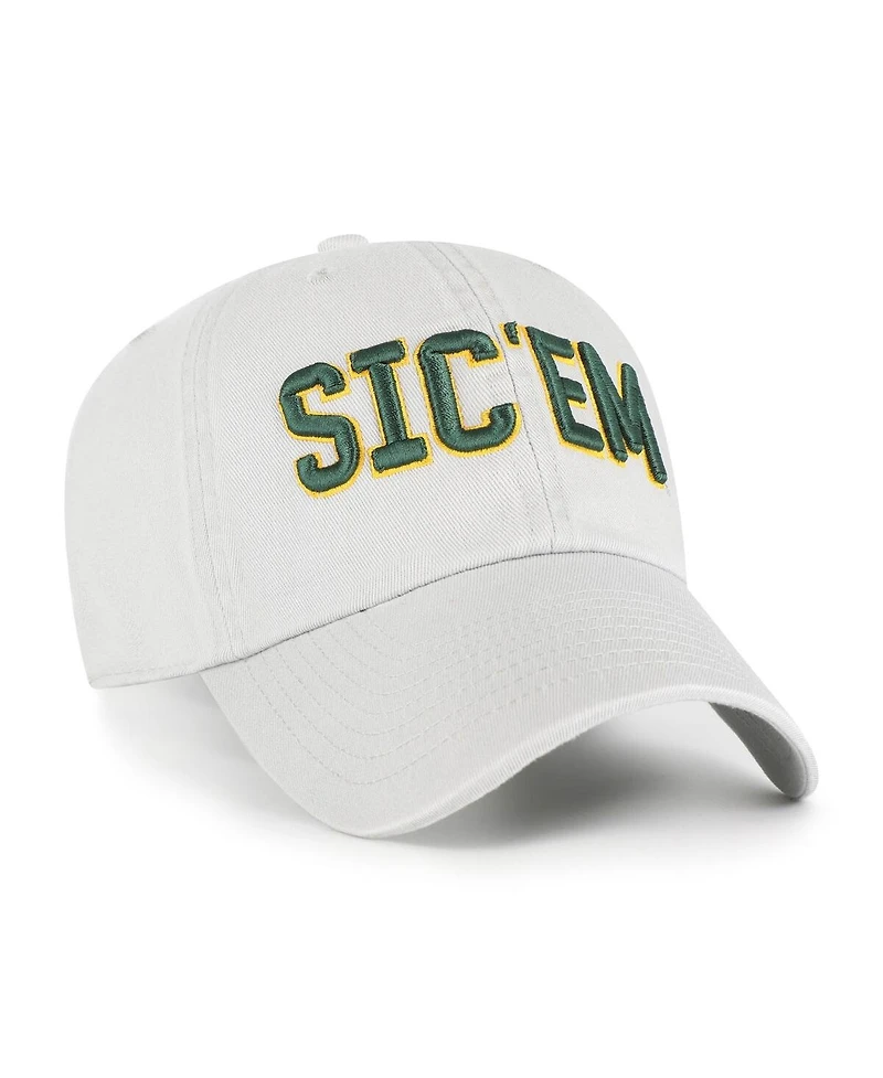 '47 Brand Men's Gray Baylor Bears Clean Up Adjustable Hat