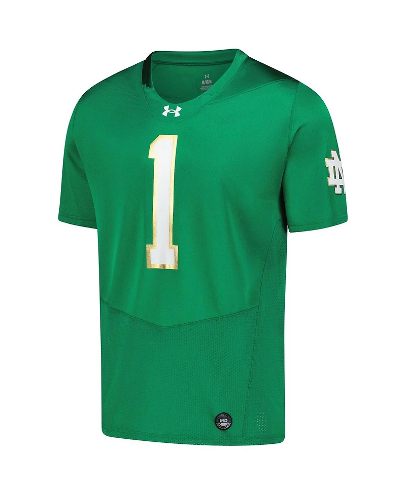 Under Armour Men's Green Notre Dame Fighting Irish Replica Football Jersey