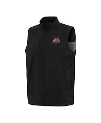 Antigua Men's Ohio State Buckeyes Brisk Full-Zip Vest