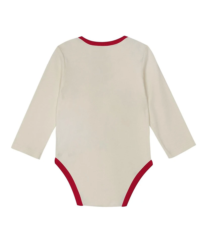 Outerstuff Baby Boys and Girls 3-Piece Scarlet San Francisco 49ers Little Champ Set