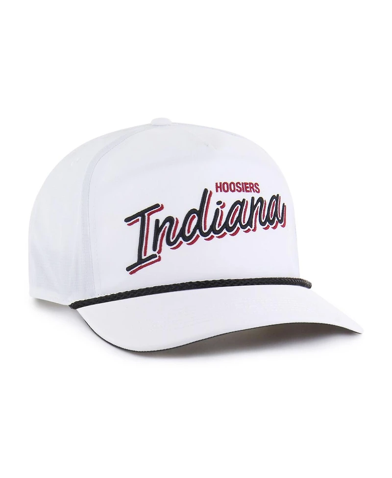 '47 Brand Men's White Indiana Hoosiers Fairway Hitch Adjustable Hat