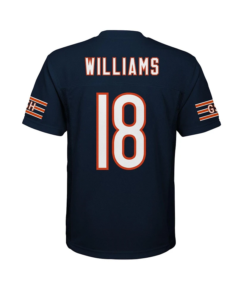 Outerstuff Preschool Caleb Williams Navy Chicago Bears Replica Player Jersey