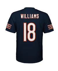 Outerstuff Preschool Caleb Williams Navy Chicago Bears Replica Player Jersey