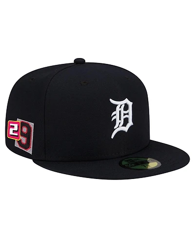 New Era Men's Tarik Skubal Navy Detroit Tigers 2025 Player's Weekend 59FIFTY Fitted Hat