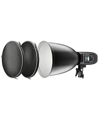 Westcott 70-Degree Wide Reflector with Honeycomb Grids, Bundle with 45-Degree Reflector and 2x Saddle Sandbag
