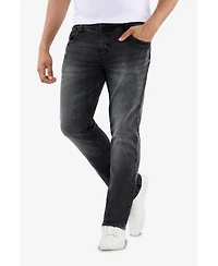 Xray Men's Slim Fit Silicone Back Pocket Jeans