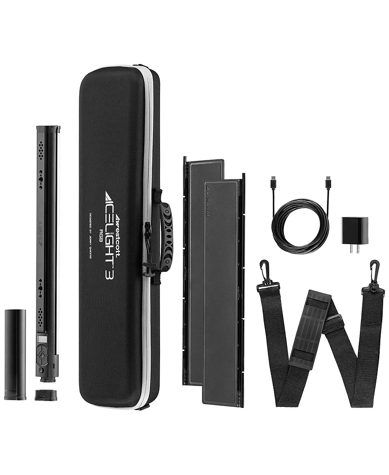 Westcott Ice Light 3 22W Rgbww Portable Led Light with Battery Grip