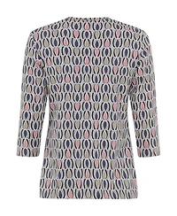 Olsen Women's Retro Print T-Shirt