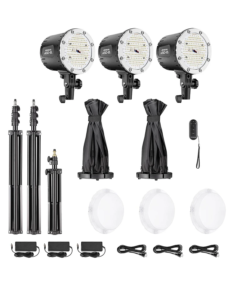 Westcott U60-b 60W Bi-Color Led 3-Light Softbox Kit