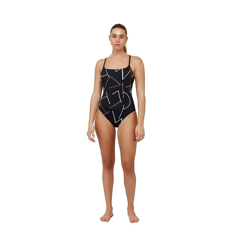 Free Sport by gottex Women's Kai Square Neck One Piece