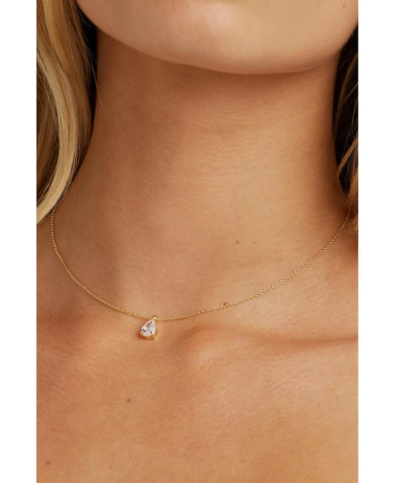 Elizabeth Crystal Pendant