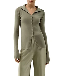 Lilysilk Slim Fit Silk Cashmere Sweater