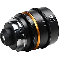 Venus Laowa Nanomorph S35 Prime 3-Lens Bundle with 35mm, 50mm T2.4 and 27mm T2.8 Anamorphic Lens for Pl Mount/Canon Ef, Amber Flare