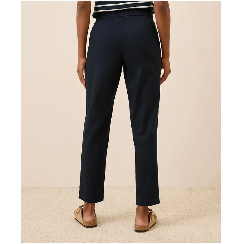 Pact Women's The Jess Roll-Up Pant Midweight Twill