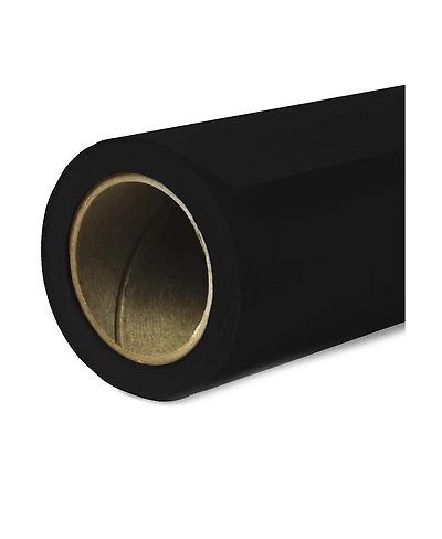 Savage Seamless Background Paper, 107" wide x 50 yards, Super Black, #20