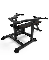 Zenova Adjustable Chest Press Machine with Independent Converging Arms, Flat/Incline Weight Bench for Home Gym, Ab Workout & Strength Training Equipme