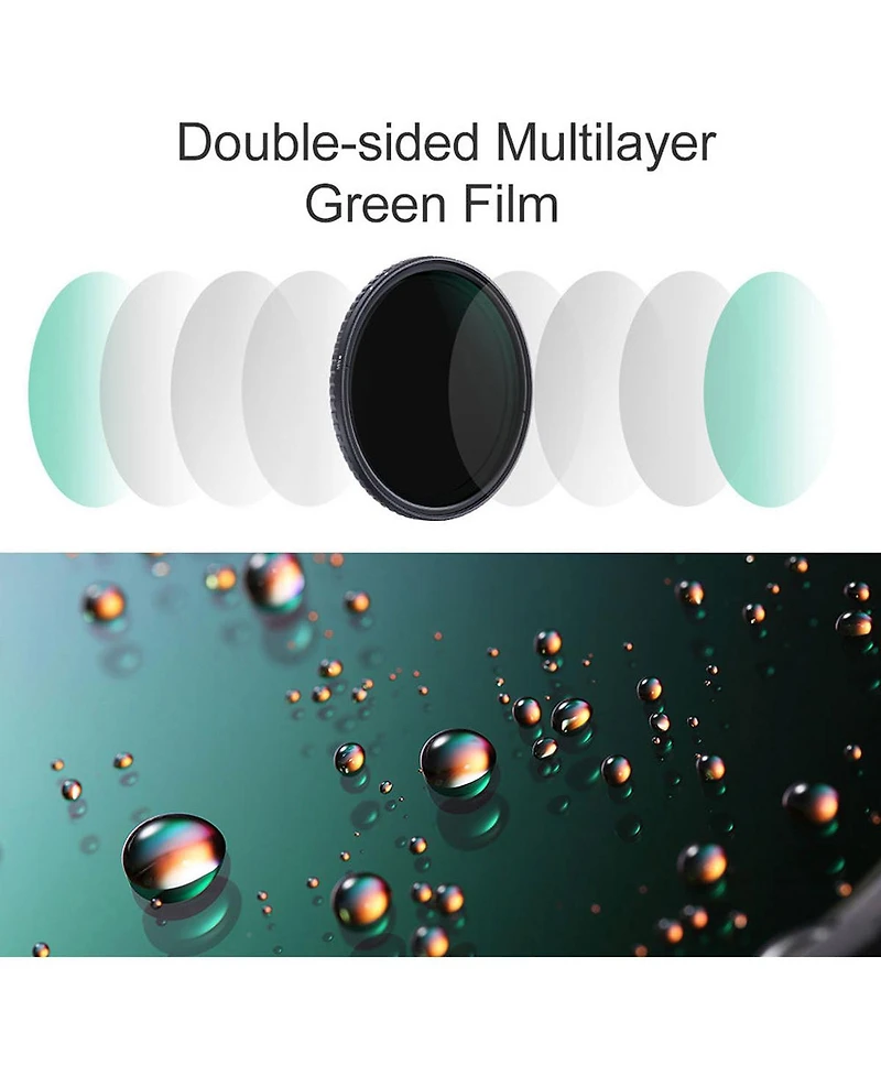 K&F Concept 67mm Nano-x Variable Fader Ndx, ND8-128