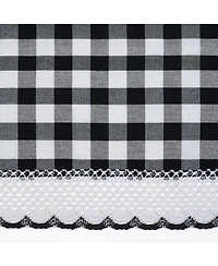 GoodGram Country Plaid Window Valance Treatment