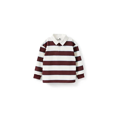 Cotton On Little Girls Rugby Polo L/S Top