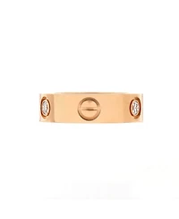 Pre-Owned Cartier Love 3 Diamonds Band Ring