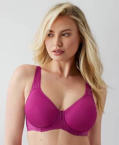 Wacoal Women's Basic Beauty Full-Figure Underwire Bra 855192, Up To H Cup