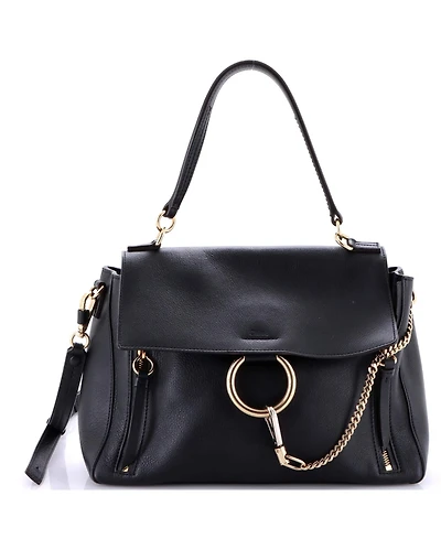 Pre-Owned Chloe Medium Faye Day Bag Leather