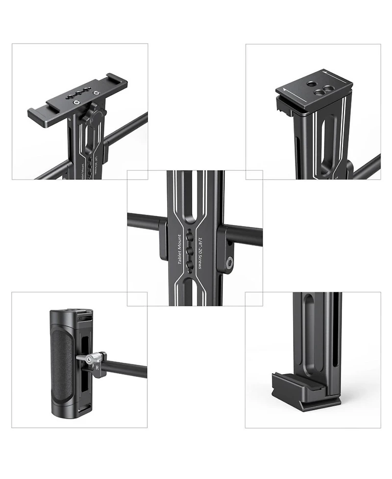SmallRig 2929B Tablet Mount with Dual Handgrip for iPad/Tablet