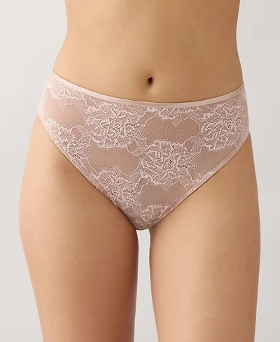 Wacoal Women's Full Bloom Sheer Mesh Hi-cut Brief
